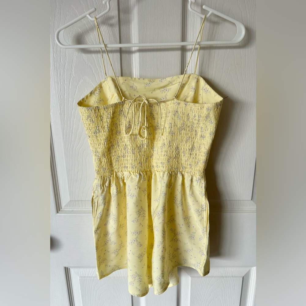 Florence by Mills Garden Party Smocked Romper – Pear Sorbet – XS - Picture 2 of 14
